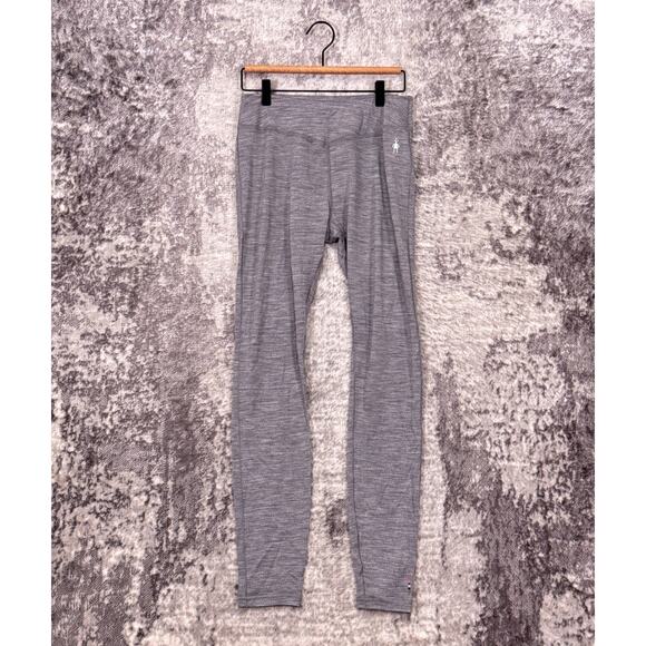 Smartwool Base Layer Bottom Medium Womens Gray Classic All Season Merino Wool - Picture 1 of 8